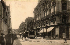 Orleans La Rue de la République à Orléans