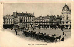 Orleans Place du Martroi à Orléans