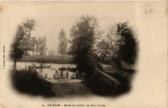 Orleans Bords du Loiret Le Pont Cotelle à Orléans