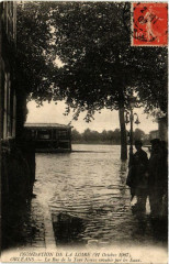 Orleans Inondation 1907 La Rue d ela Tour Neuve à Orléans