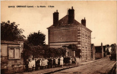 Chemault - La Mairie - L'Ecole -
													45 Loiret
												