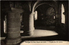 Saint-Benoit-sur-Loire Basilique Crypte