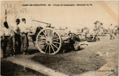 Le Camp de Cercottes - Forge de Campagne - Materiel de 75 à Cercottes