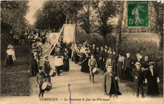 Conbreux La Procession le Jour de Pélerinage