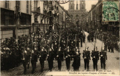 Orleans-La Fete de Jeanne d'Arc en 1907-Bataillon des Sapeurs à Orléans