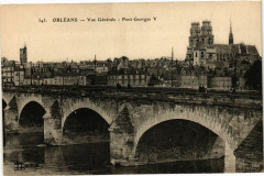 Orleans - Vue générale Le Pont Georges V. à Orléans