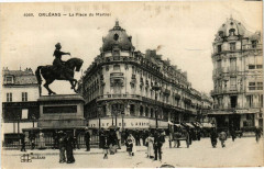 Orleans-La Place du Martroi à Orléans