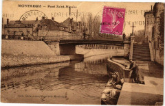 Montargis - Pont St-Nicolas à Montargis