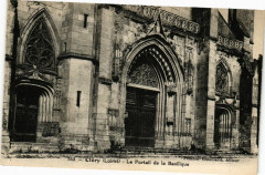 Clery-Le Portail de la Basilique -
													45 Loiret
												
