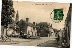 Cernoy - Route de Blancafort -
													45 Loiret
												