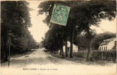 Montargis - Entrée de la Foret à Montargis