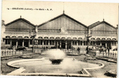 Orleans - La Gare à Orléans