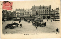 Orleans - Place du Martroi à Orléans