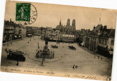 Orleans - La Place du Matroi à Orléans