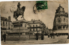 Orleans - Statue de Jeanne D'Arc à Orléans