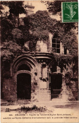 Orleans - Facade de la ancienne Eglise St-Jacques à Orléans
