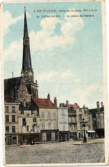 Orleans - Pithivers - La Place du Martroi à Orléans