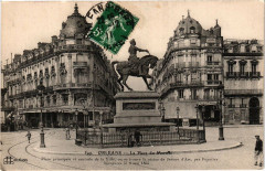 Orleans - La Place du Martroi à Orléans