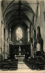 Loiret-Interieur de l'Eglise