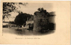 Montargis-Le Canal et la vieille Tour à Montargis
