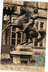 Orleans-La Statue de Jeanne d'Arc à Orléans
