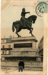 Orleans-JEANne d'Arc-par Foyatier à Orléans