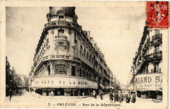 Orleans-Rue de la Republique à Orléans
