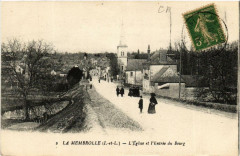 La Membrolle Eglise et l'Entrée du Bourg
