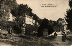 Saint-Patrice Entrée du Chateau de Chabrol