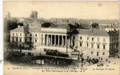 Tours (I.-et-L.)-Le Palais de Justice vu de la Terrasse de l'Hotel à Tours