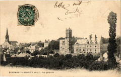 Beaumont-la-Ronce - Vue générale -
													37 Indre et Loire
												