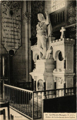 Le Pin en Mauges - Statue de Cathelineau dans l'Eglise