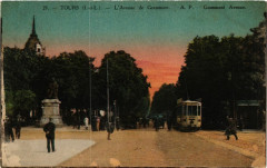 Tours - L'Avenue de Grammont à Tours