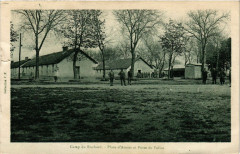Camp du Ruchard - Place d'Armes et Poste de Police