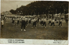 Tours Fetes de Gymnastique - carte photo à Tours