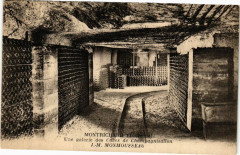 Montrichard (Toureine) - Une galerie des Caves de Champagnisalion