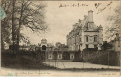 Chateau d'Anet - Vue prise du Parc à Anet