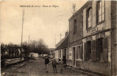 Prouais - Place de l'Eglise -
													28 Eure et Loir
												