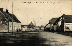 Marolles - Entrée de la Grande-Rue - Vue prise au Carrefour -
													28 Eure et Loir
												