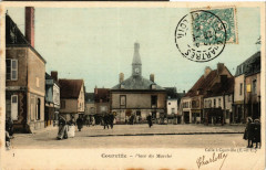 Courville - Place du Marché