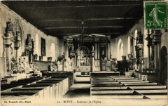 Blevy - Interieur de l'Eglise -
													28 Eure et Loir
												