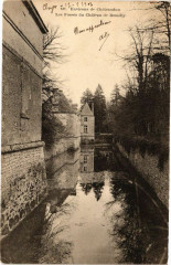 Environs de Chateaudun-Les Fossés du Chateau de Romilly