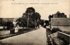 Env. de Dreux-Fermaincourt-La Rue principale-Route d'Anet à Anet