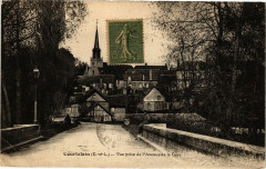Courtalain - Vue prise d'Avenue de la Gare