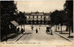 Chartres - Rue Jehan de Beauce et la Gare à Chartres
