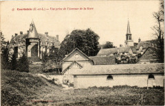Courtalain - Vue prise de l'Avenue de la Gare