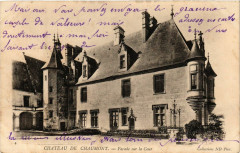 Chateau de Chaumont - Facade sur la Cour -
													41 Loir et Cher
												