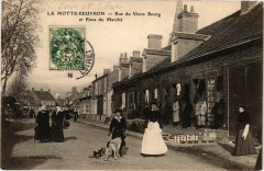 La Motte - Beuvron - Rue du Vieux Bourg et Place du Marché -
													41 Loir et Cher
												