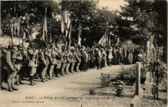 Blois - La Retour du 113e d'infanterie - Hommage aux Morts à Blois