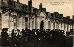 Chasses de Chambord (Saint-Hubert 1906) - Dépouillement du Cerf à Chambord